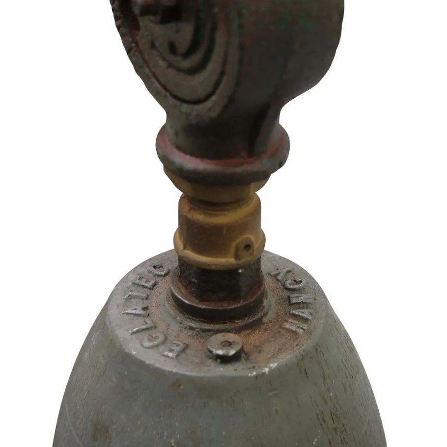 Clearance Pamono Vintage French Cast Iron and Aluminum Streetlight by Eclatec, France