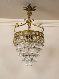 Best Pamono Vintage French Empire Chandelier, 1920s