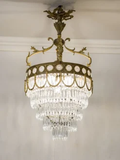 Best Pamono Vintage French Empire Chandelier, 1920s