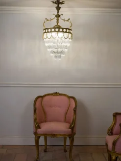 Best Pamono Vintage French Empire Chandelier, 1920s