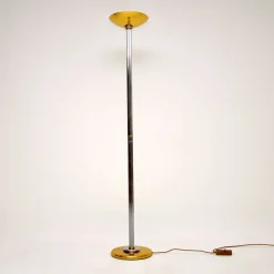 New Pamono Vintage French Floor Lamp attributed to Le Dauphin, 1970s