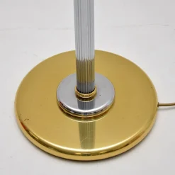 New Pamono Vintage French Floor Lamp attributed to Le Dauphin, 1970s