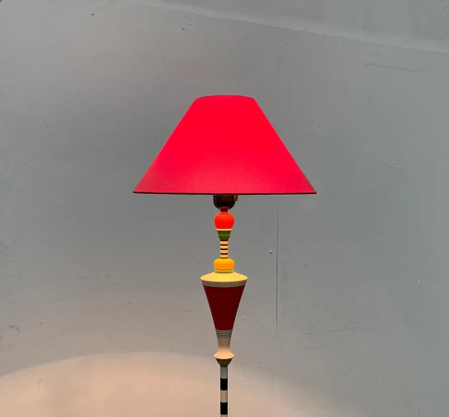 Clearance Pamono Vintage French Floor Lamp from Olivier Villatte, 1980s