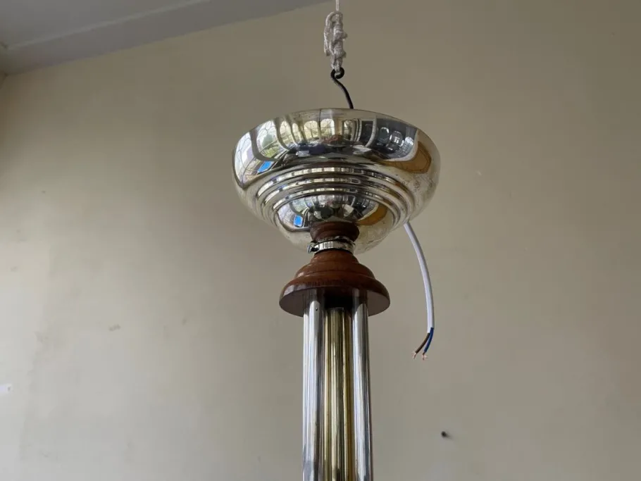 Discount Pamono Vintage French Hanging Lamp, 1930s