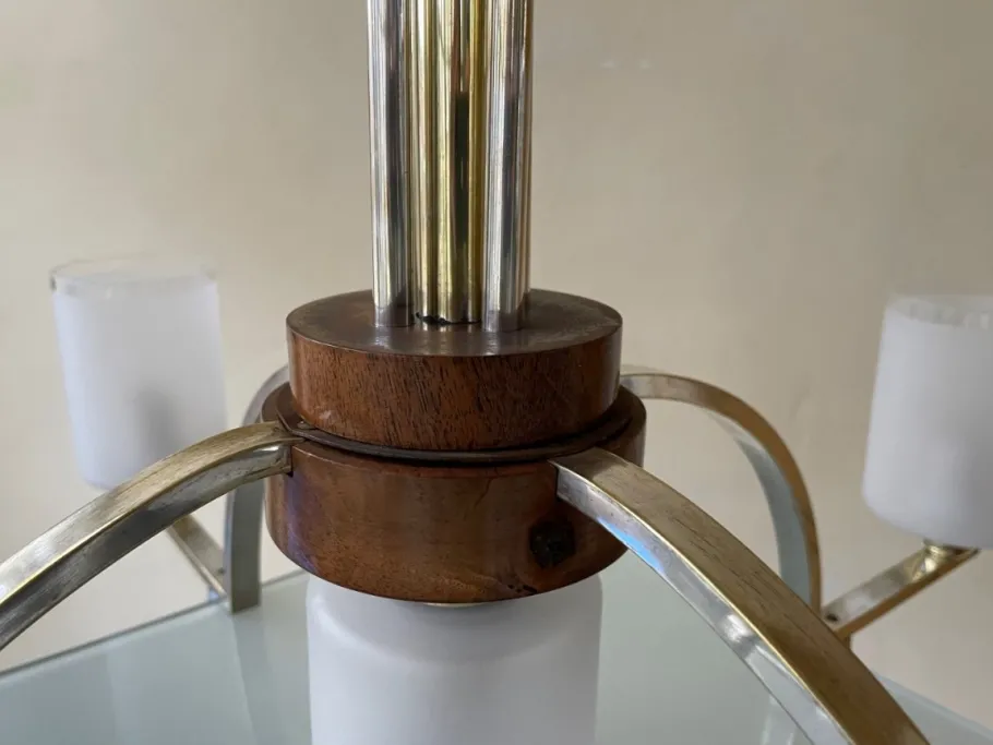 Discount Pamono Vintage French Hanging Lamp, 1930s