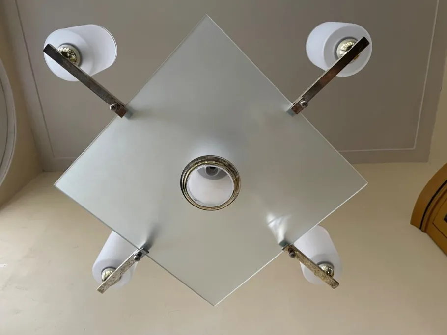 Discount Pamono Vintage French Hanging Lamp, 1930s