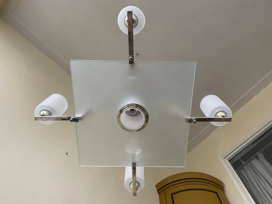 Discount Pamono Vintage French Hanging Lamp, 1930s