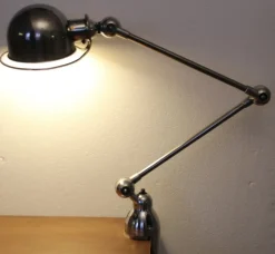 Pamono Vintage French Industrial Clamping Scale Lamp from Jean-Louis Domecq for Jieldé, 1950s