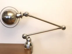 Pamono Vintage French Industrial Clamping Scale Lamp from Jean-Louis Domecq for Jieldé, 1950s