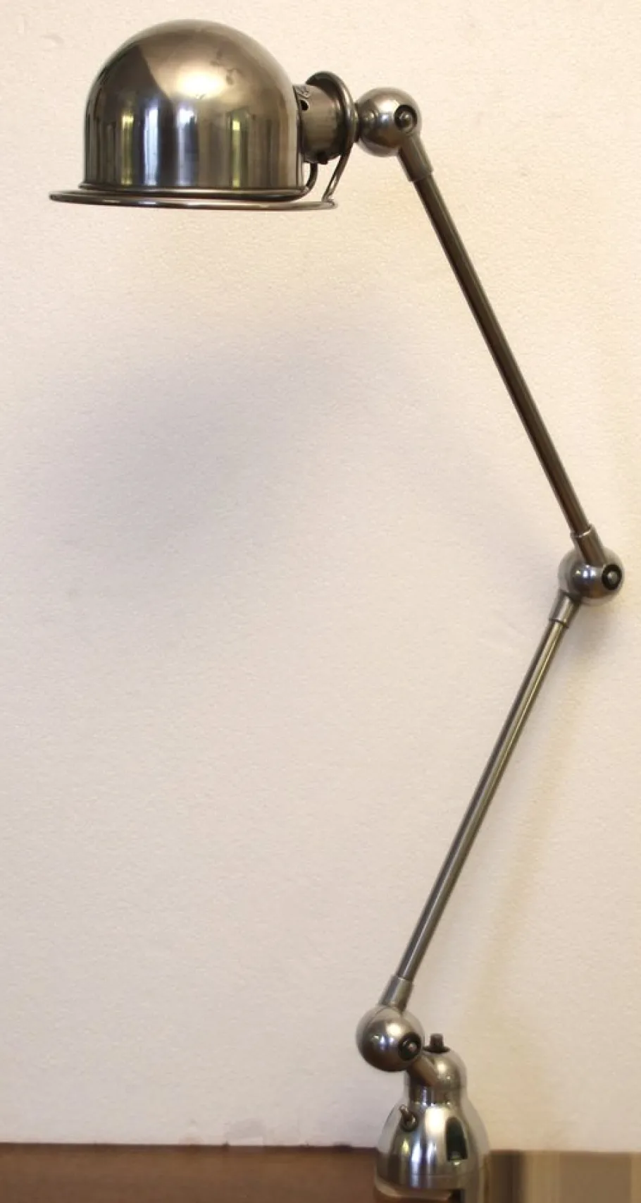 Pamono Vintage French Industrial Clamping Scale Lamp from Jean-Louis Domecq for Jieldé, 1950s