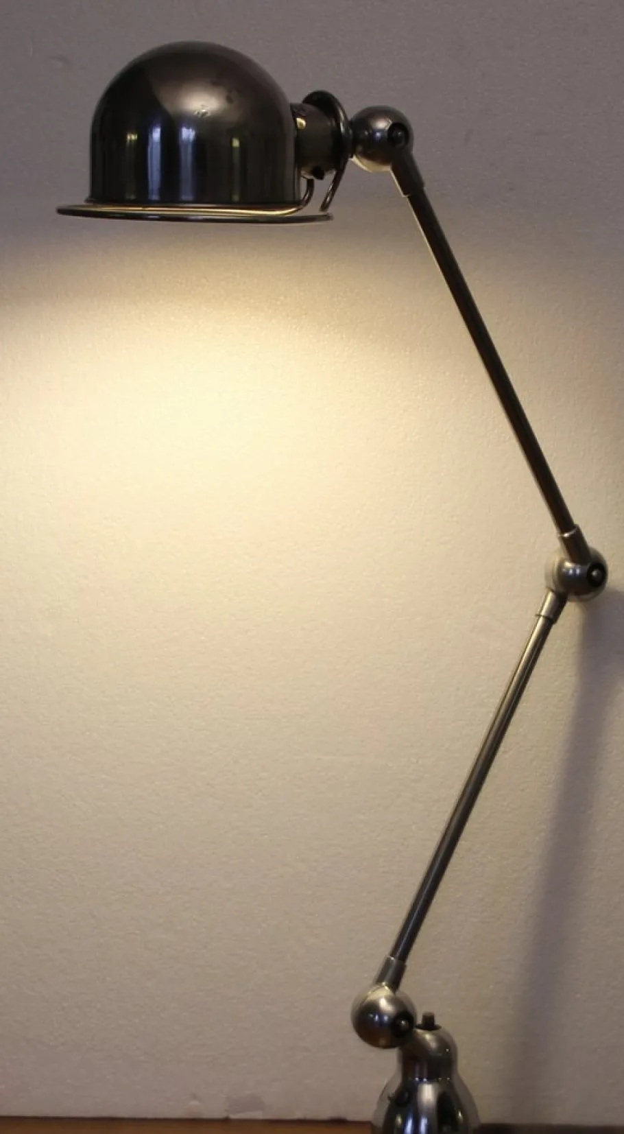 Pamono Vintage French Industrial Clamping Scale Lamp from Jean-Louis Domecq for Jieldé, 1950s