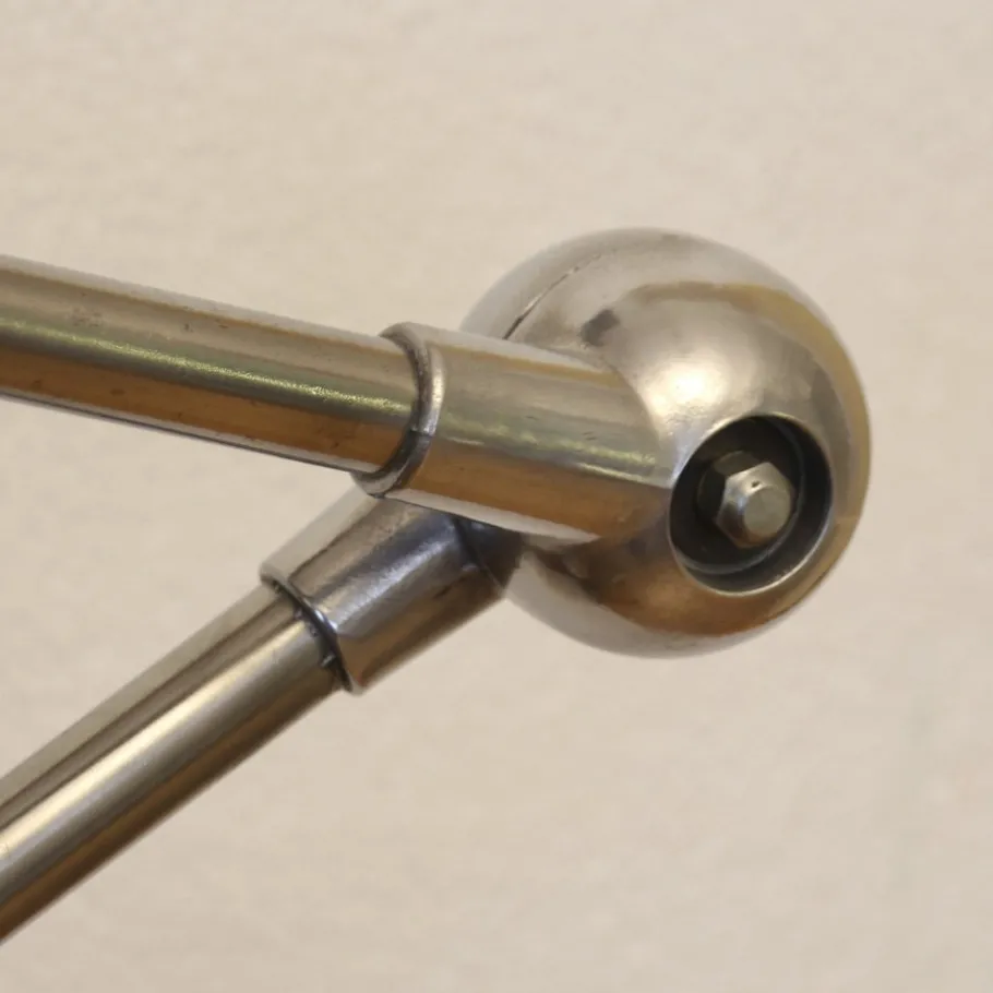 Pamono Vintage French Industrial Clamping Scale Lamp from Jean-Louis Domecq for Jieldé, 1950s