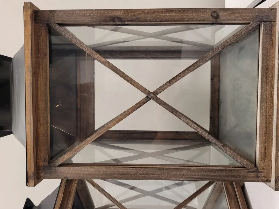 Hot Pamono Vintage French Lanterns in Forja, Set of 2