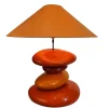 Sale Pamono Vintage French Table Lamp in Glazed Ceramic, 1980s