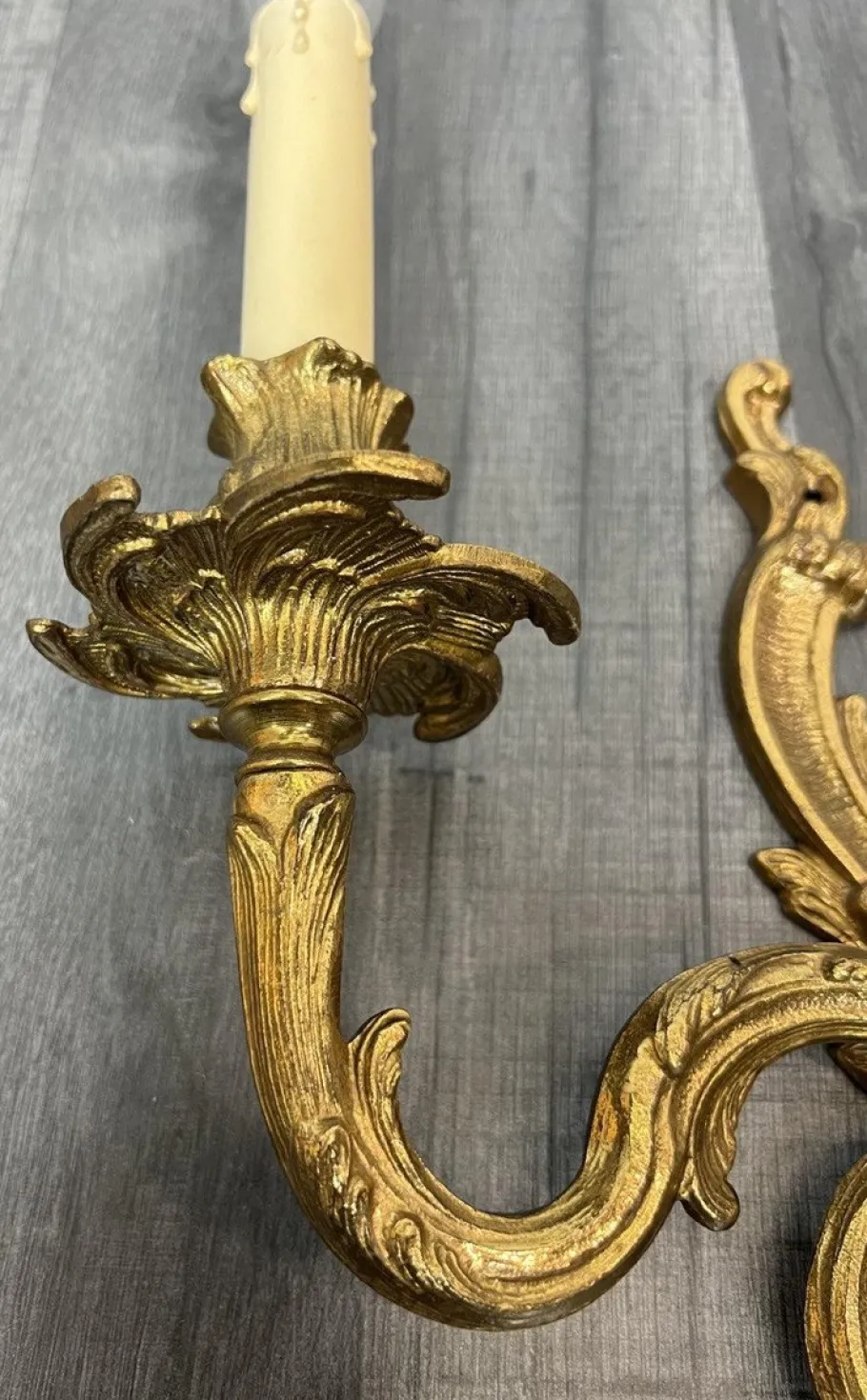 Discount Pamono Vintage French Wall Lamps, Set of 2