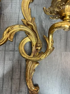 Discount Pamono Vintage French Wall Lamps, Set of 2