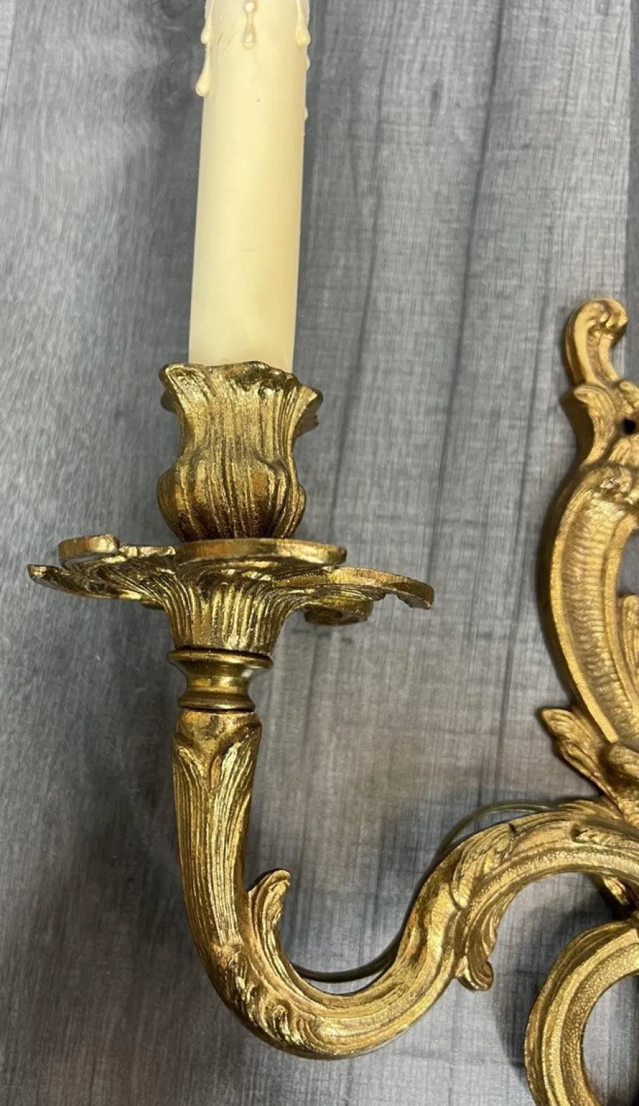 Discount Pamono Vintage French Wall Lamps, Set of 2