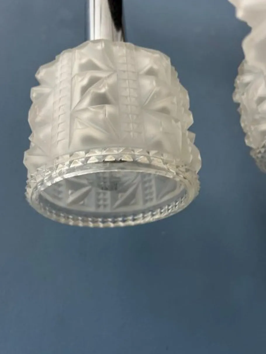 Discount Pamono Vintage Frosted Glass Cascade Pendant Lamp