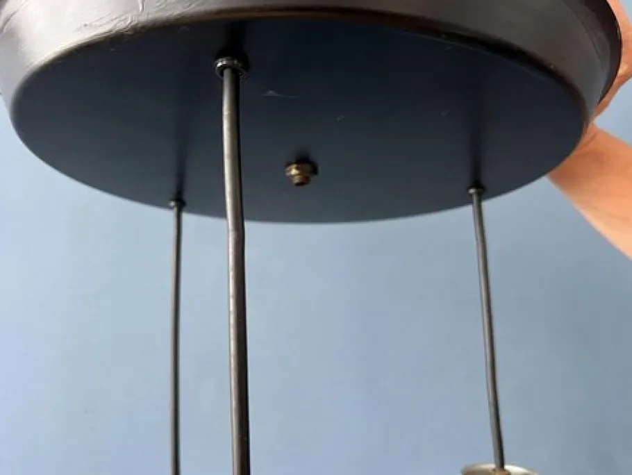 Discount Pamono Vintage Frosted Glass Cascade Pendant Lamp