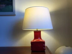 Pamono Vintage German Ceramic Table Lamp by Cari Zalloni for Steuler, 1960s