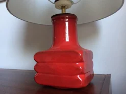 Pamono Vintage German Ceramic Table Lamp by Cari Zalloni for Steuler, 1960s