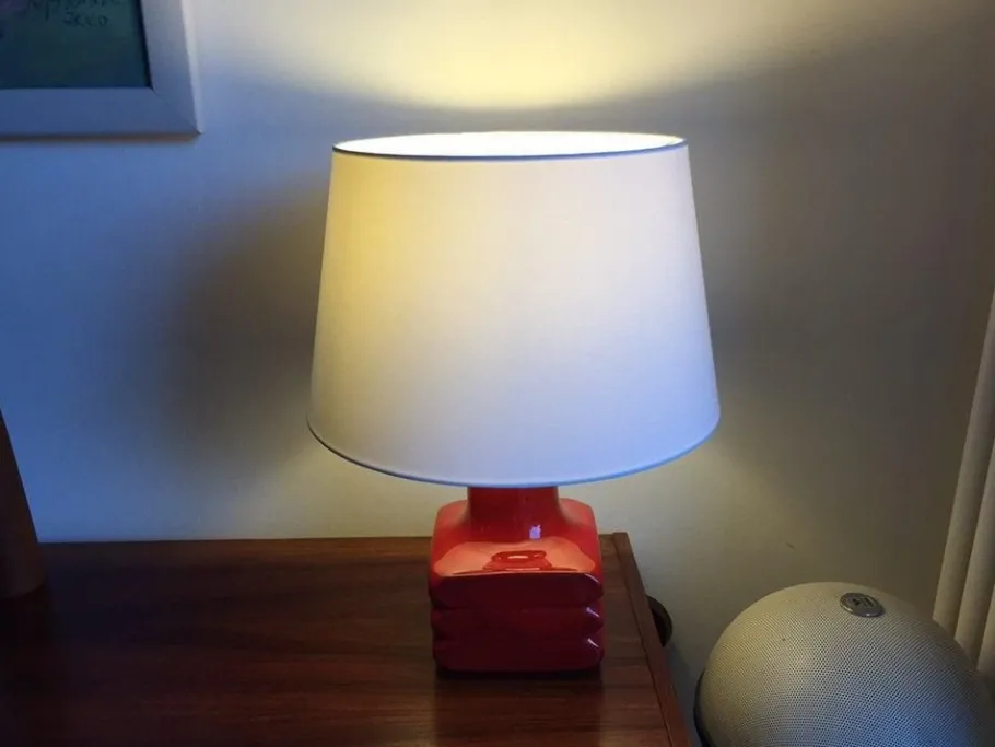 Pamono Vintage German Ceramic Table Lamp by Cari Zalloni for Steuler, 1960s