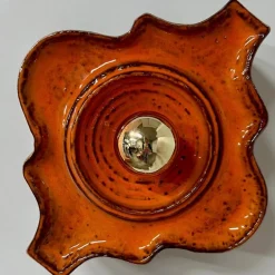 Pamono Vintage German Ceramic Wall Lights, 1960, Set of 2