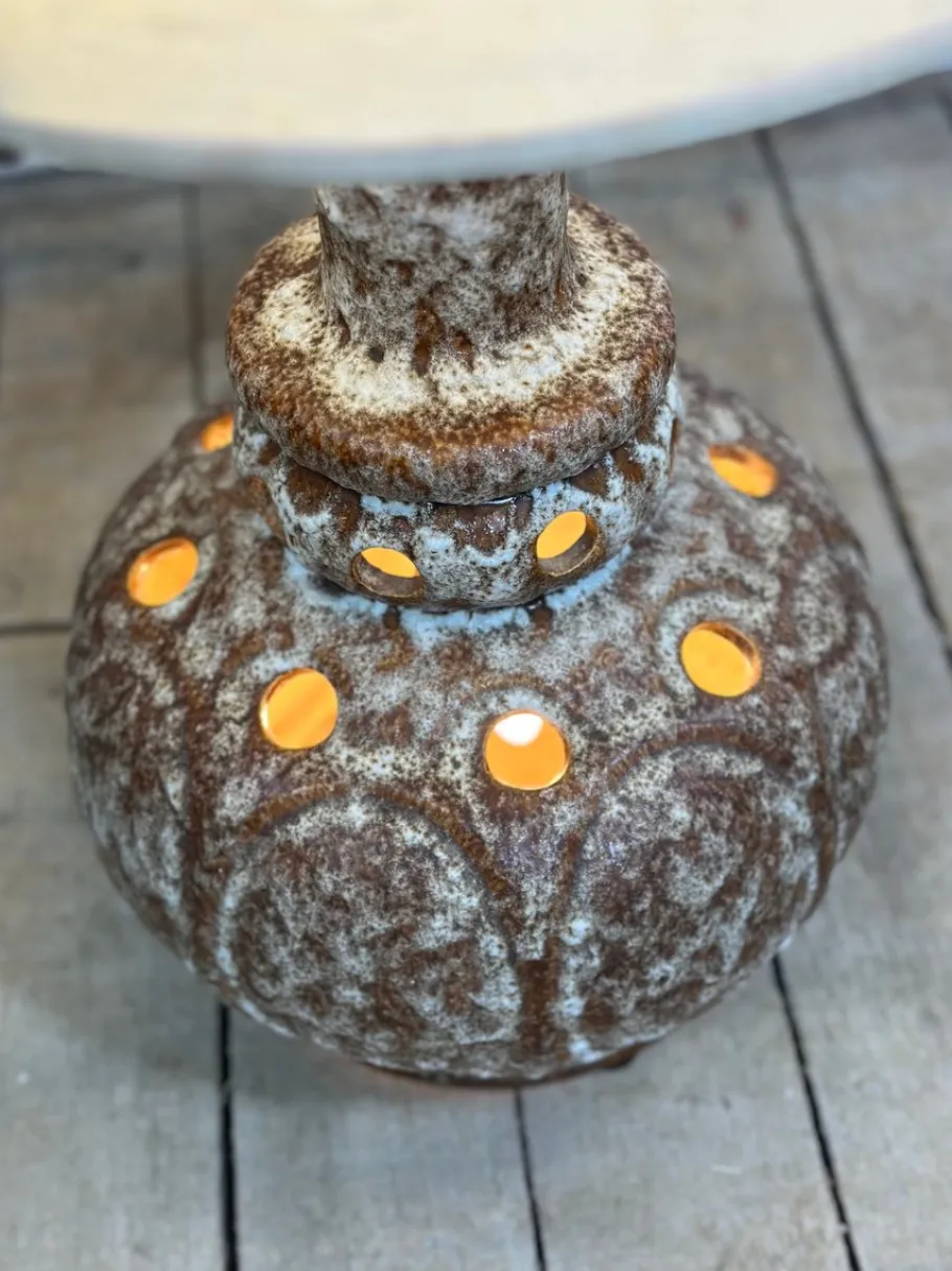 Sale Pamono Vintage German Glazed Ceramic Lamp, 1960s