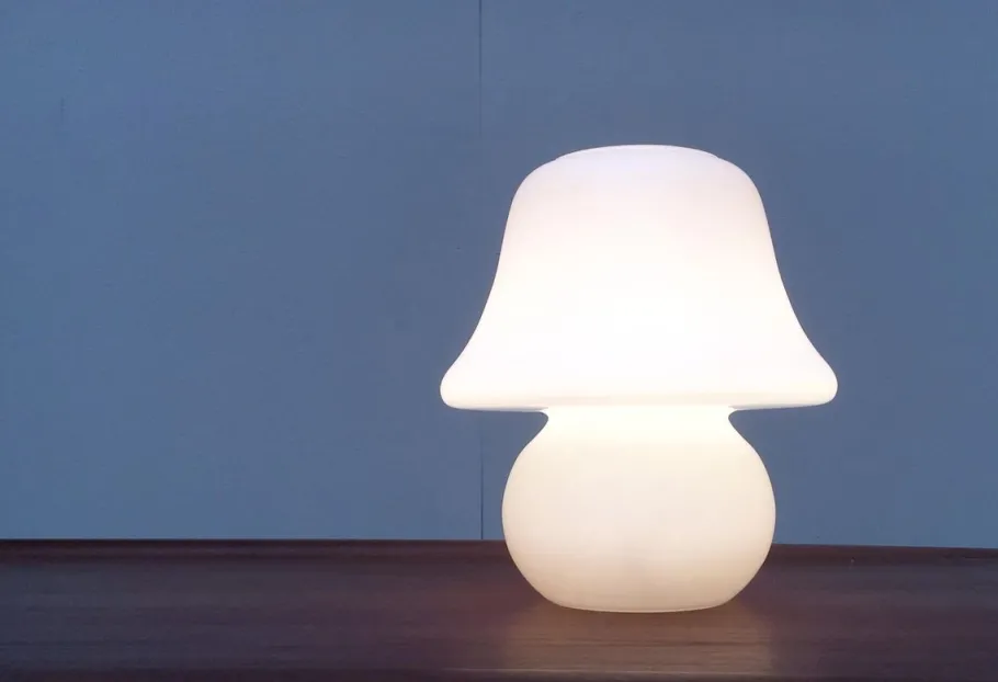 New Pamono Vintage German Mushroom Table Lamp from Hustadt Leuchten