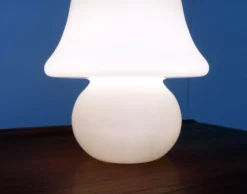 New Pamono Vintage German Mushroom Table Lamp from Hustadt Leuchten