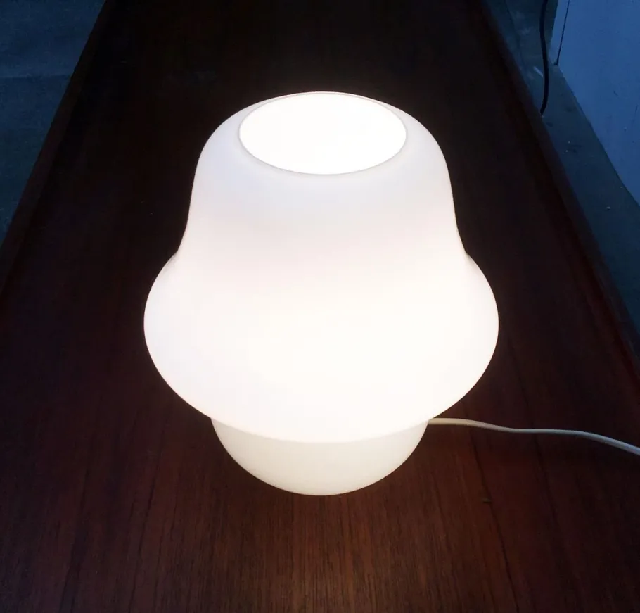 New Pamono Vintage German Mushroom Table Lamp from Hustadt Leuchten