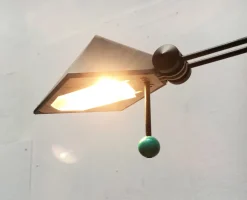 New Pamono Vintage German Postmodern Table Lamp by Lungean + Pellmann for Brilliant Leuchten