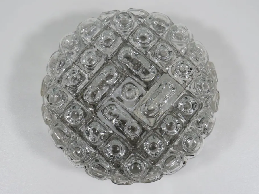 Discount Pamono Vintage German Round Flush Mount by Erco, 1960s