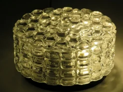 Discount Pamono Vintage German Round Flush Mount by Erco, 1960s