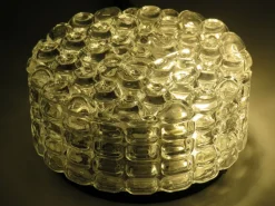 Discount Pamono Vintage German Round Flush Mount by Erco, 1960s