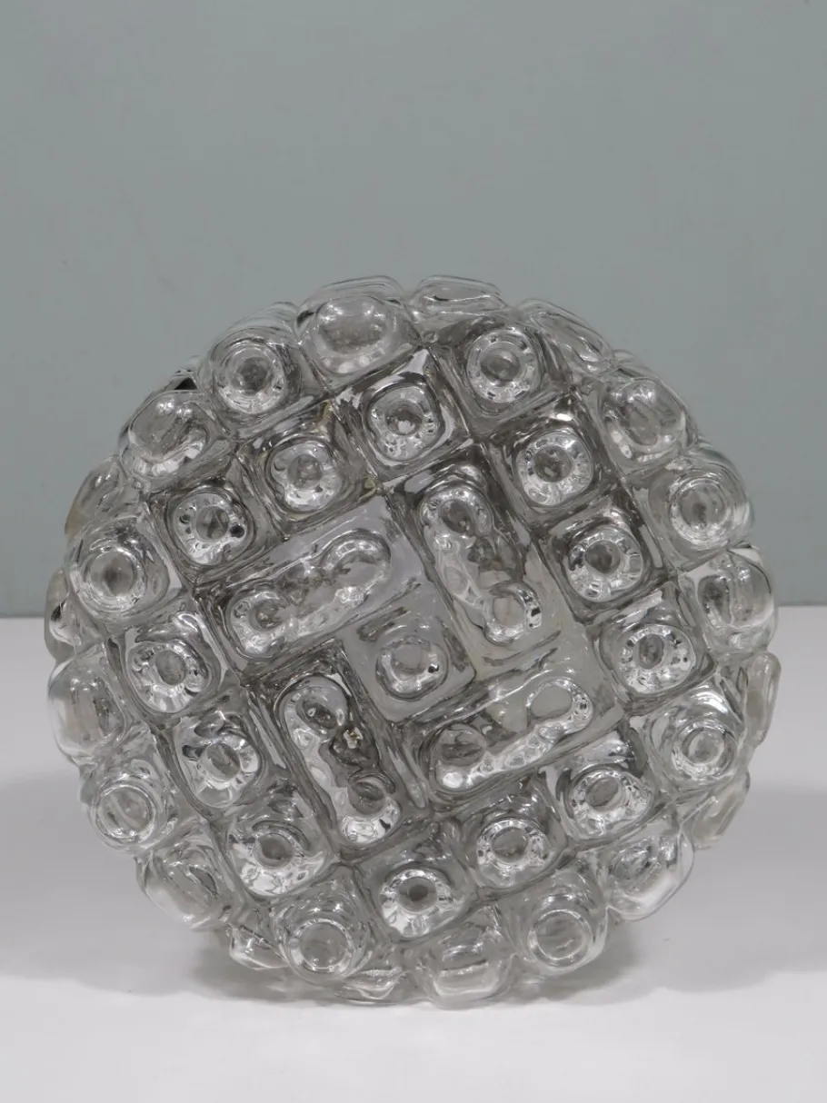 Discount Pamono Vintage German Round Flush Mount by Erco, 1960s