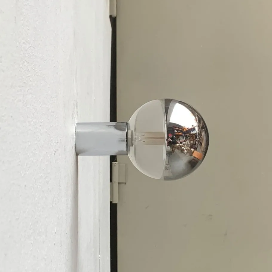 Pamono Vintage German Space Age Wall Lamp by Motoko Ishii for Staff, 1970s