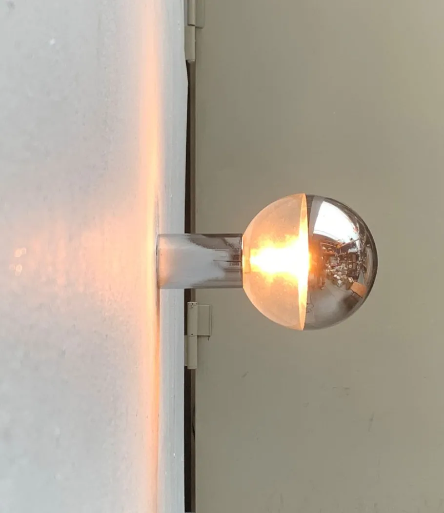 Pamono Vintage German Space Age Wall Lamp by Motoko Ishii for Staff, 1970s