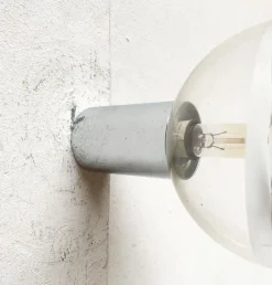 Pamono Vintage German Space Age Wall Lamp by Motoko Ishii for Staff, 1970s