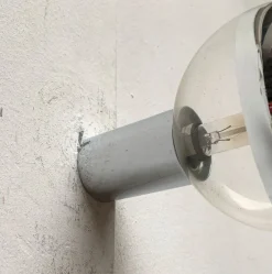 Pamono Vintage German Space Age Wall Lamp by Motoko Ishii for Staff, 1970s