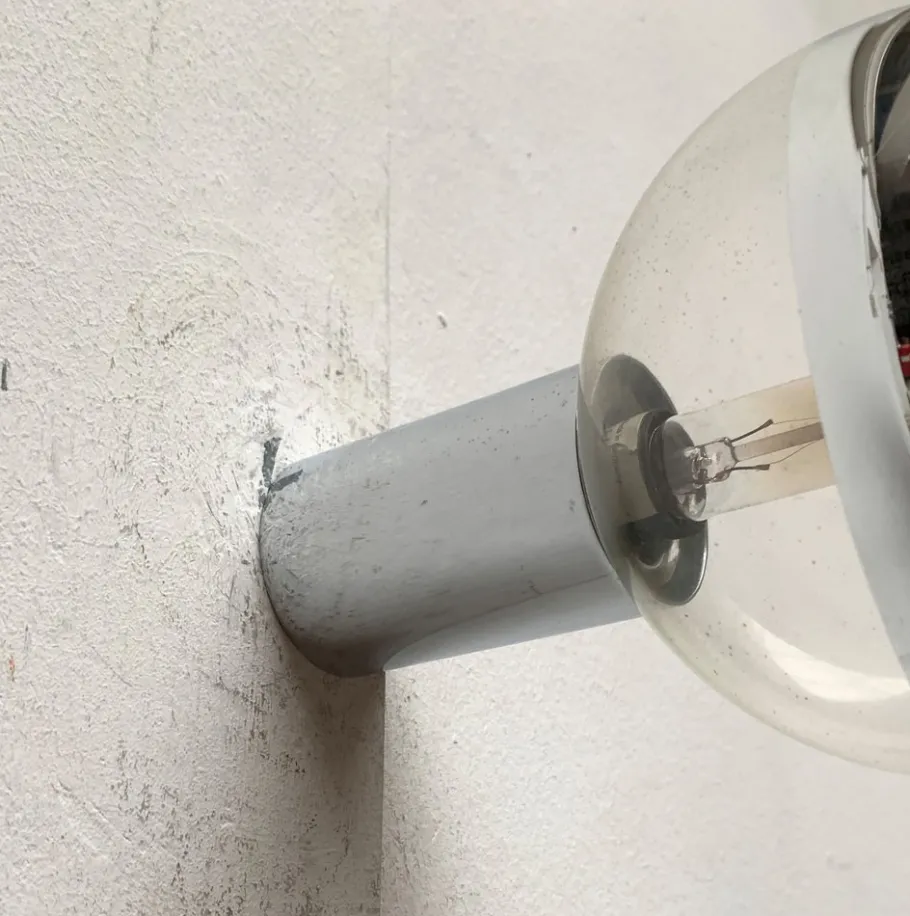 Pamono Vintage German Space Age Wall Lamp by Motoko Ishii for Staff, 1970s