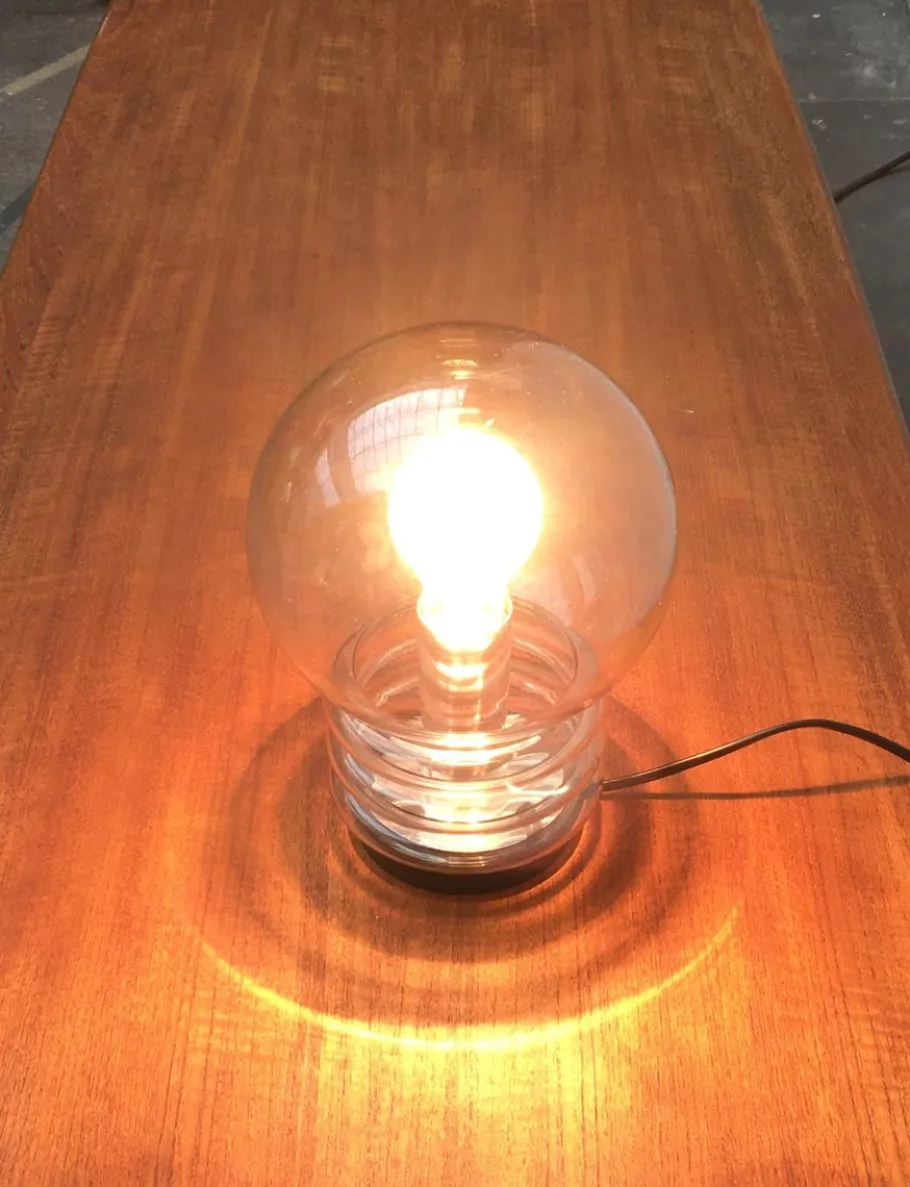 Pamono Vintage German Space Age Bulb Table Lamp from Limburg, 1970s