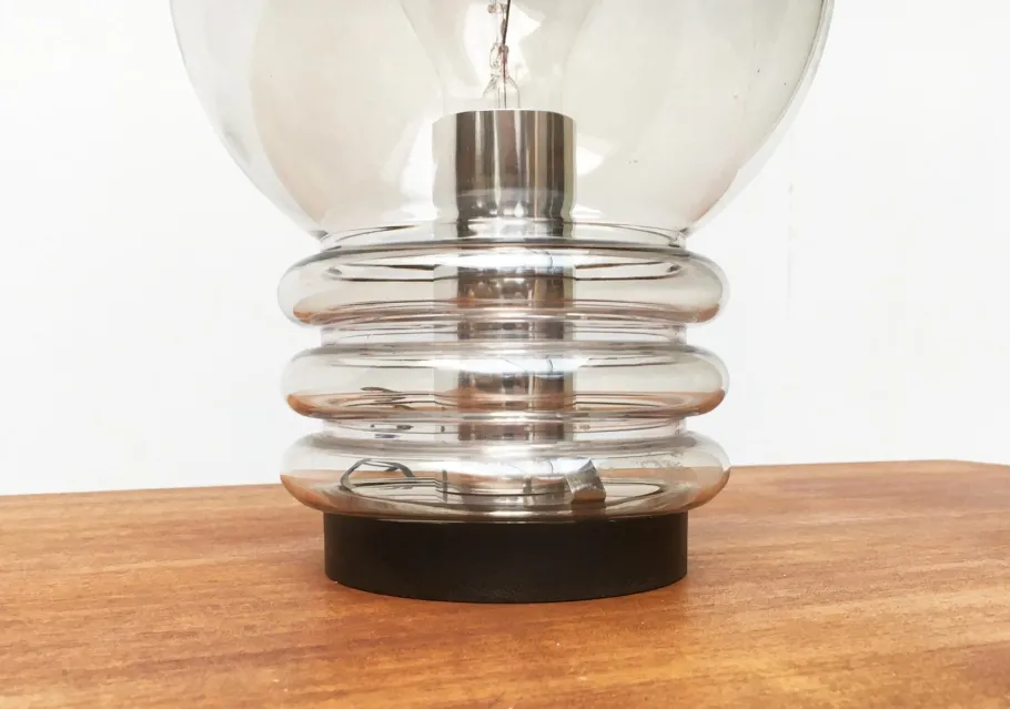 Pamono Vintage German Space Age Bulb Table Lamp from Limburg, 1970s
