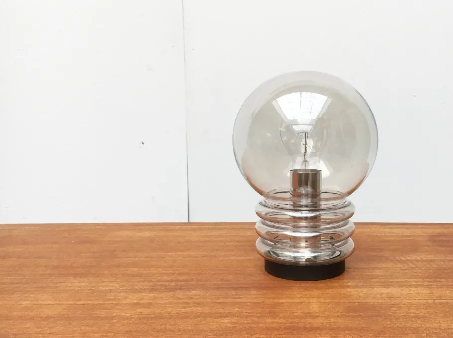 Pamono Vintage German Space Age Bulb Table Lamp from Limburg, 1970s