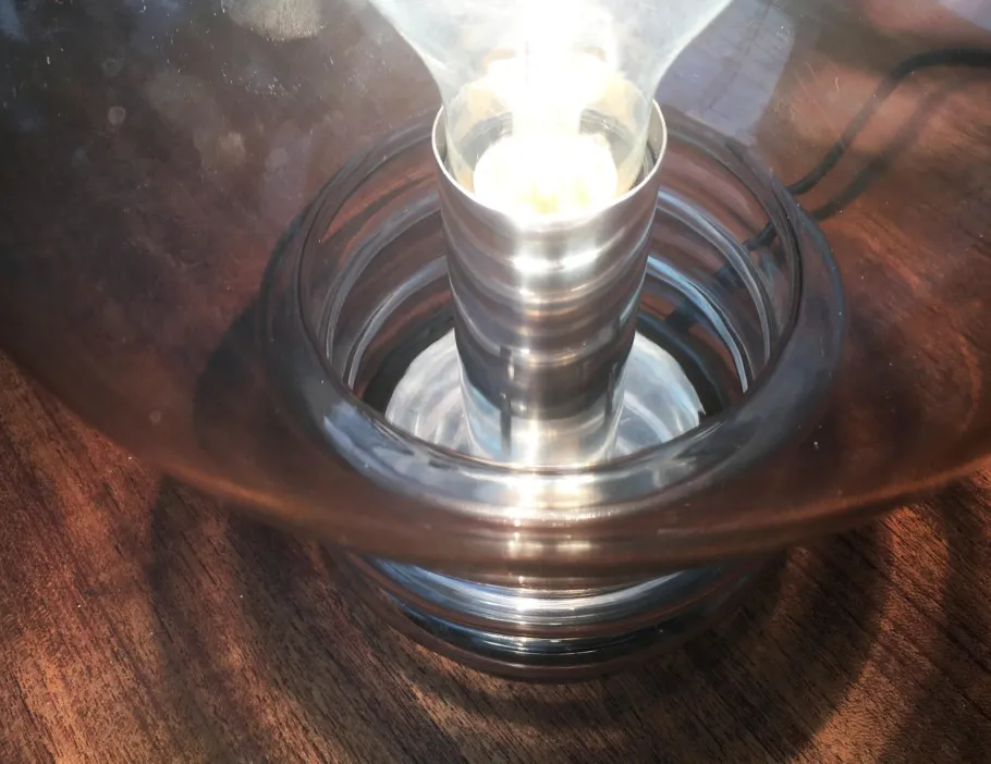 Pamono Vintage German Space Age Bulb Table Lamp from Limburg, 1970s