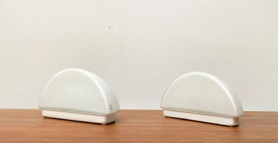 New Pamono Vintage German Space Age Wall Lamps from Peill & Putzler, 1970s, Set of 2