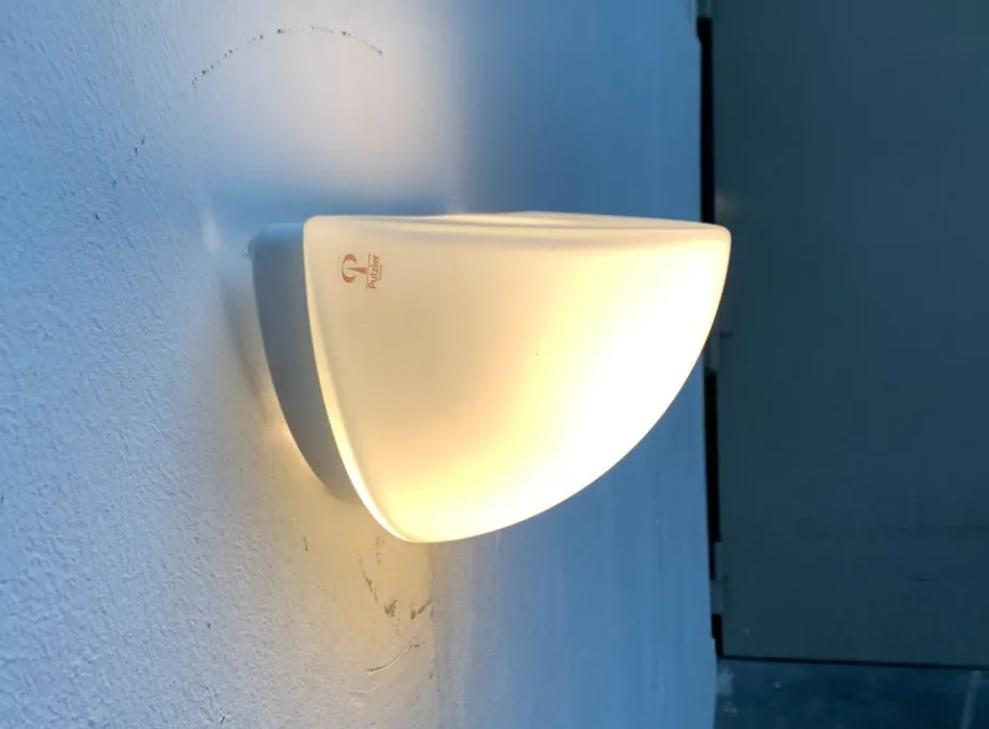 New Pamono Vintage German Space Age Wall Lamps from Peill & Putzler, 1970s, Set of 2