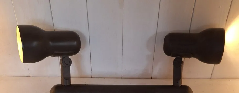 Best Pamono Vintage German Spotlight Bar in Brown Plastic from Hustadt-Leuchten, 1980s