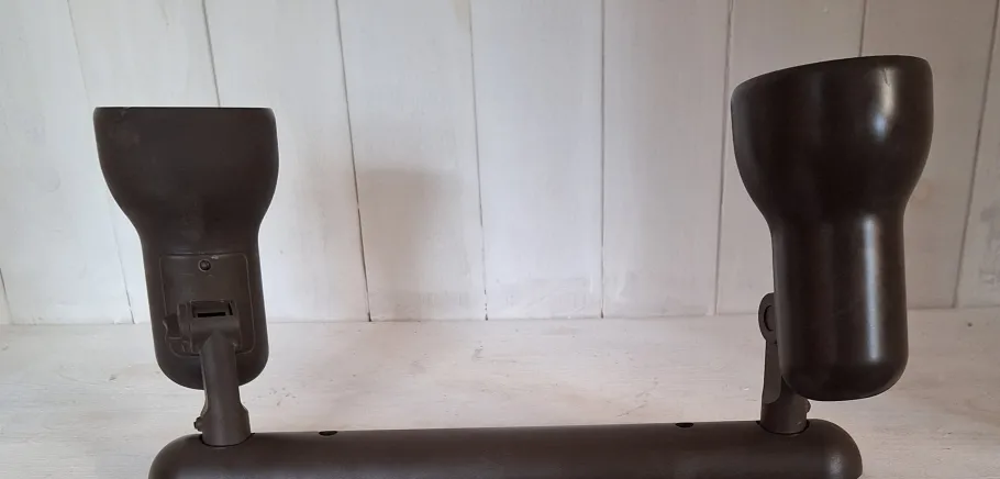 Best Pamono Vintage German Spotlight Bar in Brown Plastic from Hustadt-Leuchten, 1980s