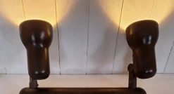 Best Pamono Vintage German Spotlight Bar in Brown Plastic from Hustadt-Leuchten, 1980s